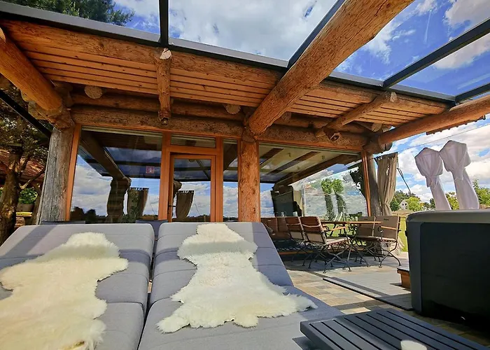 Alpesi faház Ernest Zelezni With Hot Tub